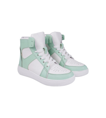 womens stylish party wear sneakers shoes Green